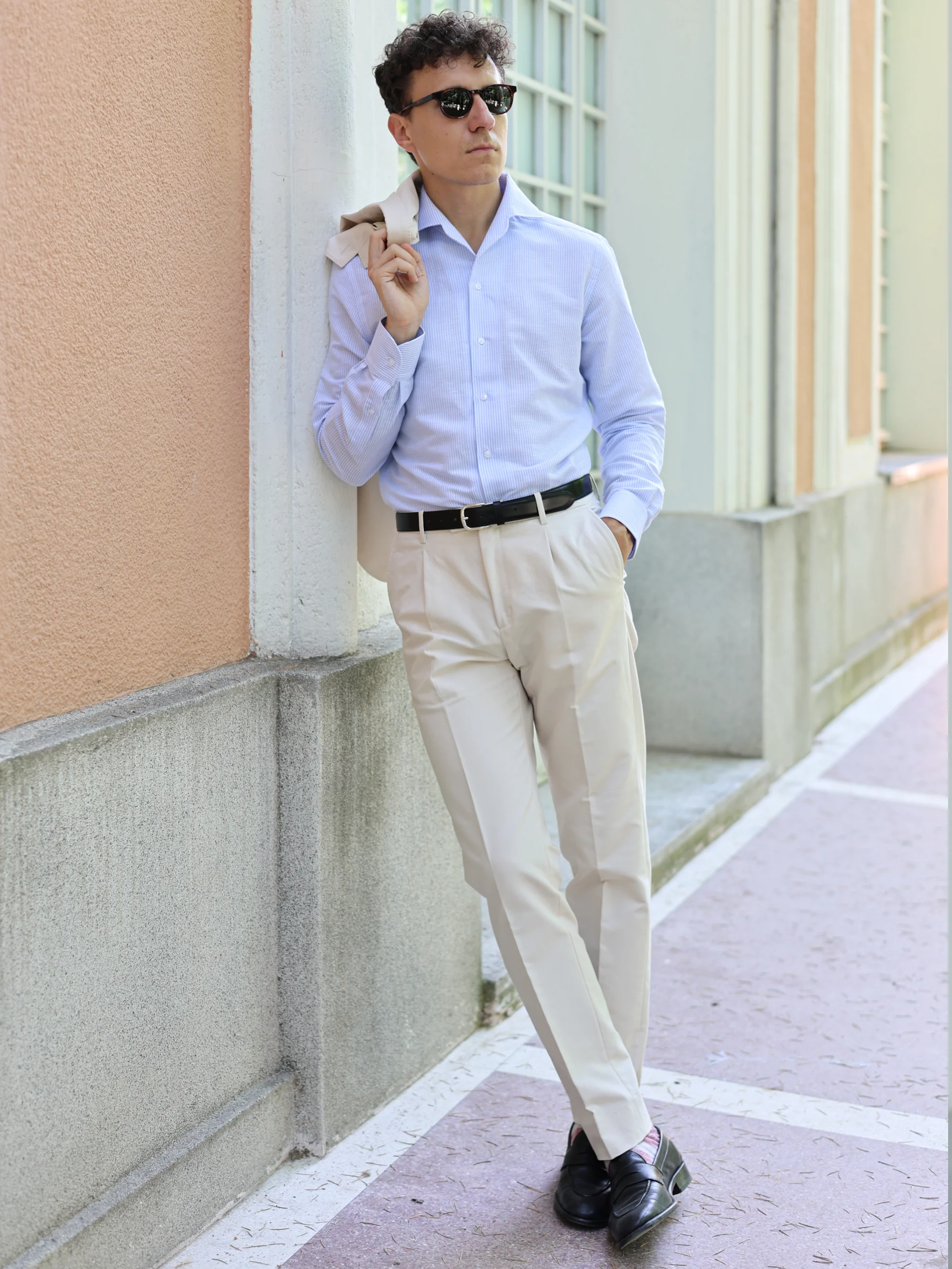Camisa Cooper de lino y algodón - Image 3