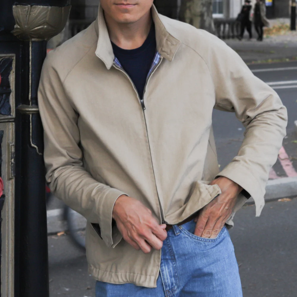 Chaqueta Harrington Beige - Image 4